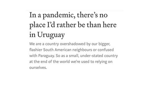 URUGUAY - An educated citizenry is a vital requisite for our survival as a free people.